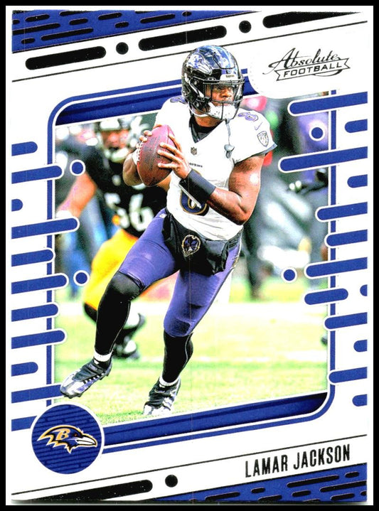2024 Panini Absolute #9 Lamar Jackson Baltimore Ravens