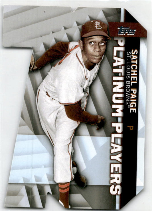 2021 Topps Update Die Cuts #PDC-63 Satchel Paige St. Louis Browns