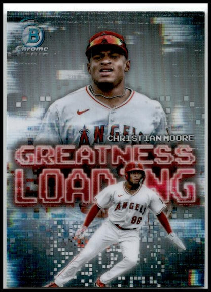 2025 Bowman Greatness Loading #GL-19 Christian Moore Angels