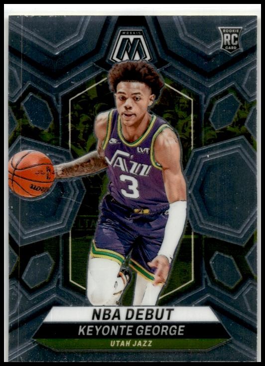 2023-24 Panini Mosaic #251 Keyonte George Utah Jazz