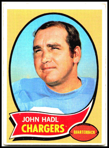 1970 Topps #73 John Hadl San Diego Chargers