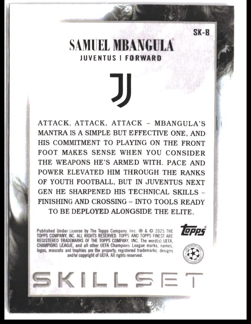 Samuel Mbangula #SK-8 2024-25 Finest UEFA Club Competitions Finest Skillset