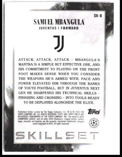Samuel Mbangula #SK-8 2024-25 Finest UEFA Club Competitions Finest Skillset