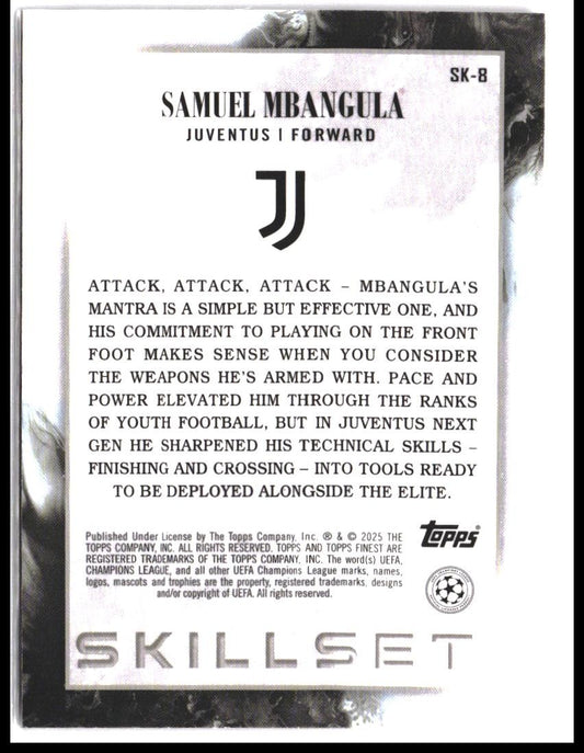 Samuel Mbangula #SK-8 2024-25 Finest UEFA Club Competitions Finest Skillset