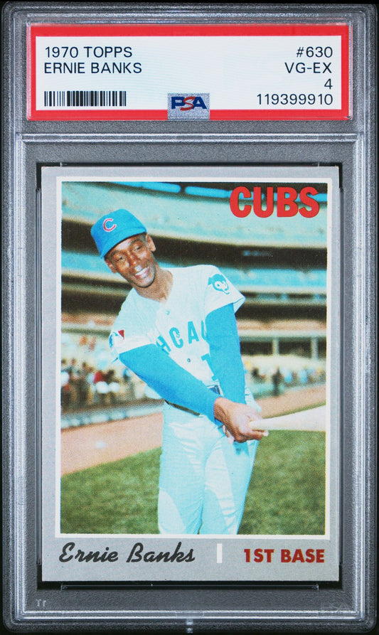 1970 Topps #630 Ernie Banks