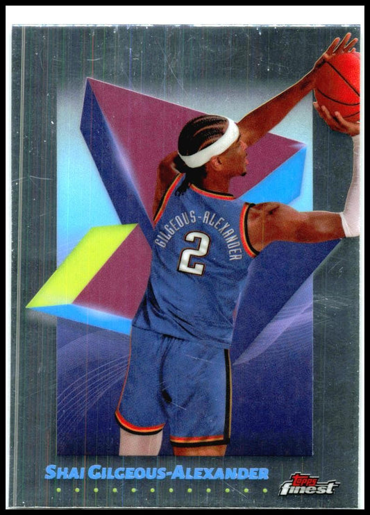2024-25 Finest #67 Shai Gilgeous-Alexander Oklahoma City Thunder