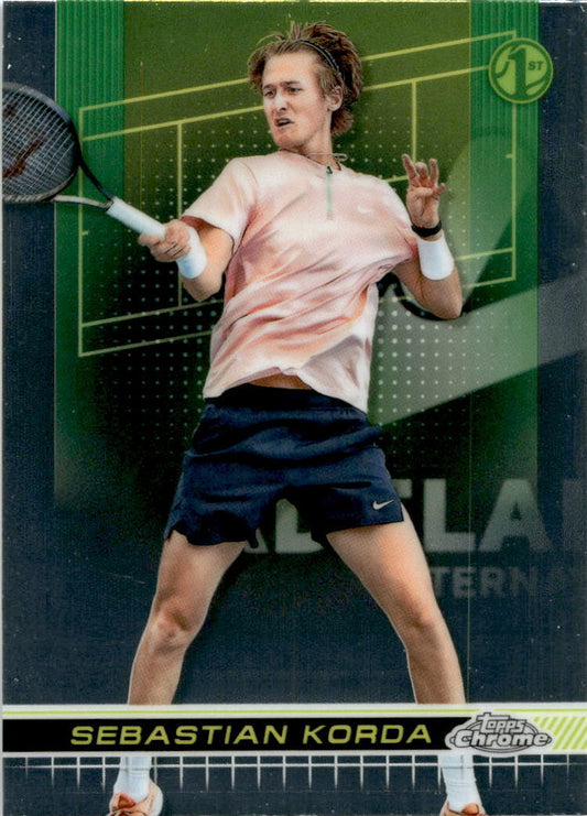 2024 Topps Chrome Tennis #57 Sebastian Korda
