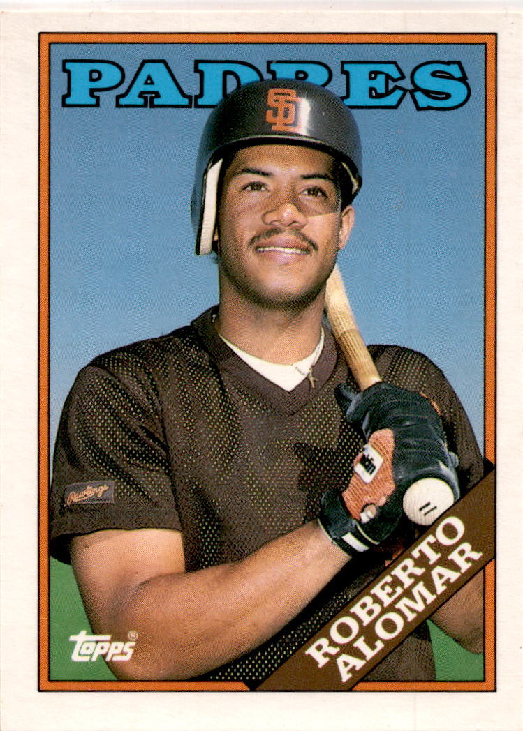 1988 Topps Update #4T Roberto Alomar San Diego Padres