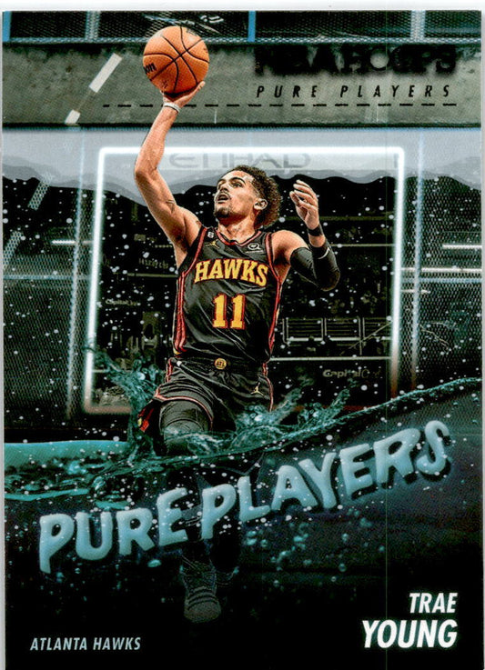 2023-24 Hoops Winter Pure Players #10 Trae Young Atlanta Hawks