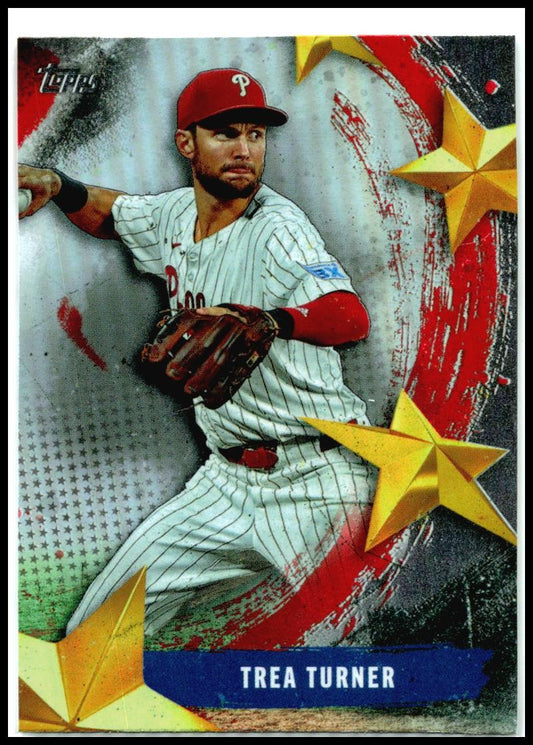 2025 Topps Stars of MLB #SMLB-49 Trea Turner Philadelphia Phillies