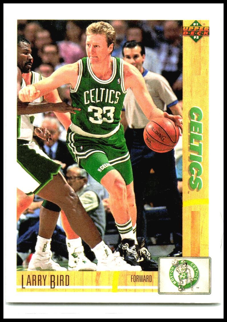 1991-92 Upper Deck #344b Larry Bird Boston Celtics