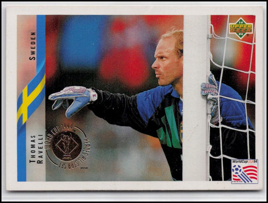 1994 Upper Deck World Cup Heroes and All-Stars #15 Thomas Ravelli