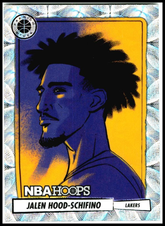 2023-24 Hoops Presentations #14 Jalen Hood-Schifino Los Angeles Lakers