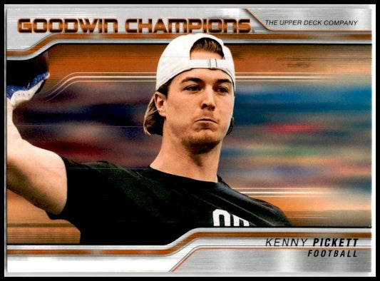 2023 Upper Deck Goodwin Champions Orange #98 Kenny Pickett