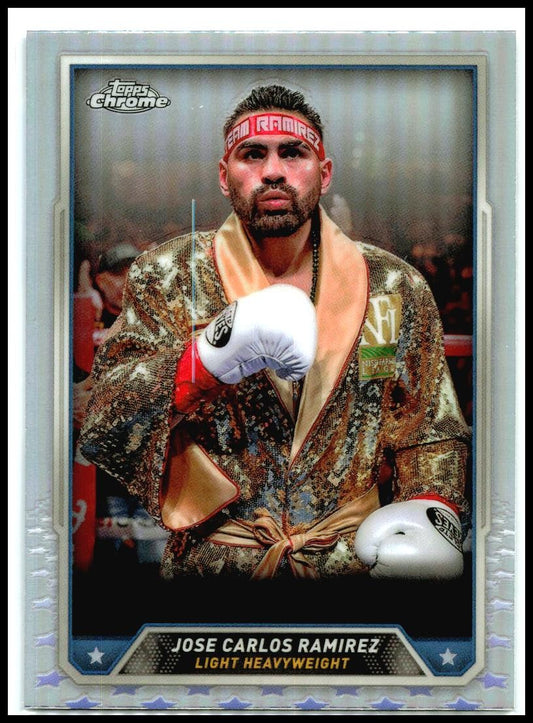 2024 Topps Chrome Boxing Refractor #54 Jose Carlos Ramirez