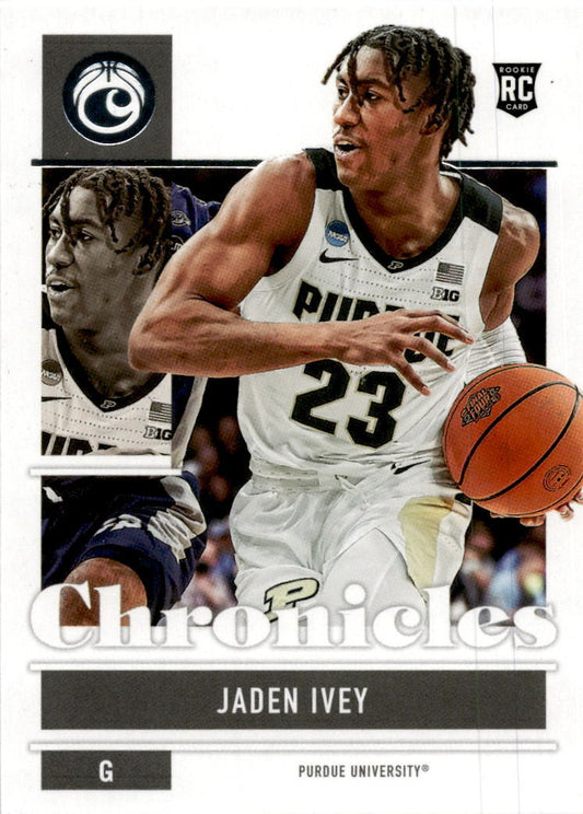 2022 Panini Chronicles Draft Picks #12 Jaden Ivey Purdue / Detroit Pistons