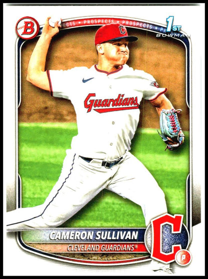 2025 Bowman Prospects #BP-97 Cameron Sullivan Cleveland Guardians