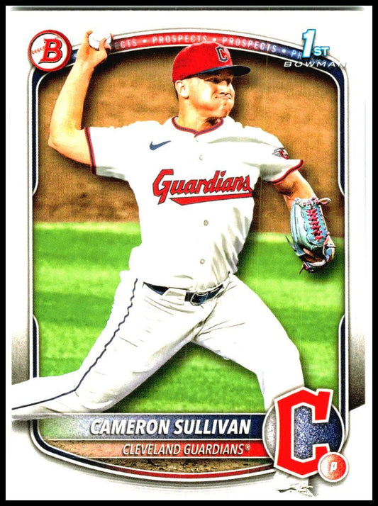 2025 Bowman Prospects #BP-97 Cameron Sullivan Cleveland Guardians