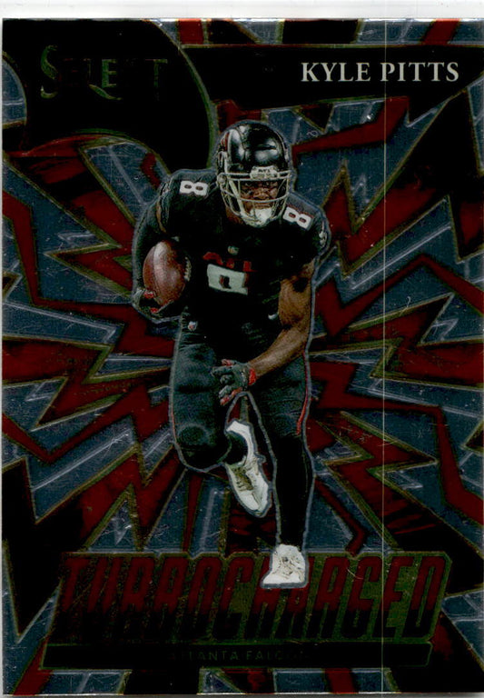 2021 Panini Select Turbocharged #TUR-10 Kyle Pitts Atlanta Falcons