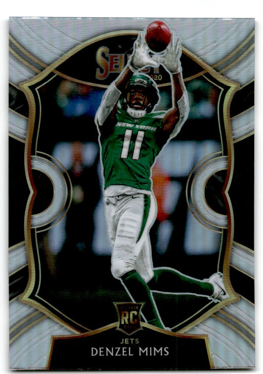 2020 Panini Select Denzel Mims Rookie New York Jets #63