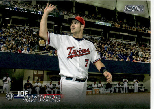 2023 Stadium Club #274 Joe Mauer Minnesota Twins