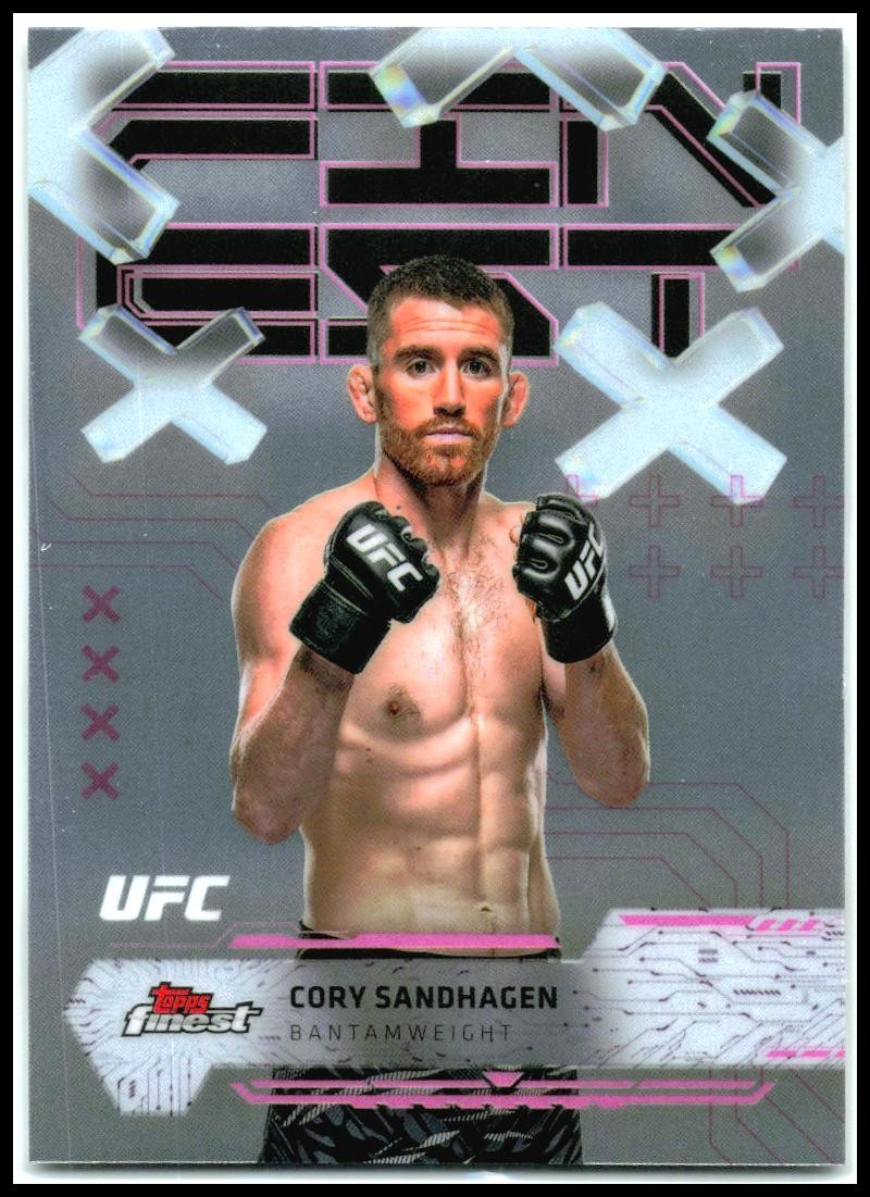 2025 Topps Finest UFC Common #31 Cory Sandhagen