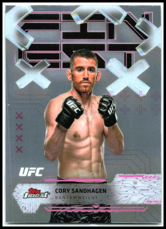 2025 Topps Finest UFC Common #31 Cory Sandhagen