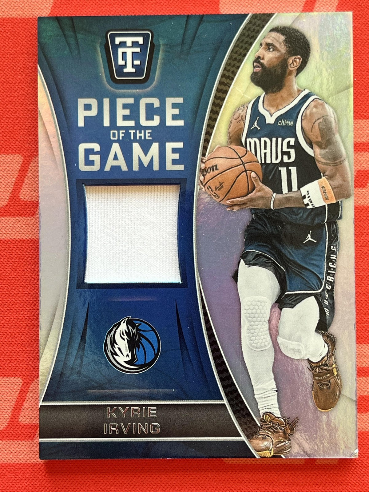 2024-25 Panini Totally Certified Piece of the Game #POG-KRI Kyrie Irving Dallas