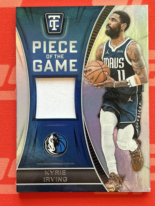 2024-25 Panini Totally Certified Piece of the Game #POG-KRI Kyrie Irving Dallas