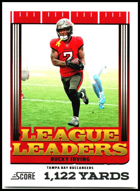 2025 Score League Leaders #14 Bucky Irving
