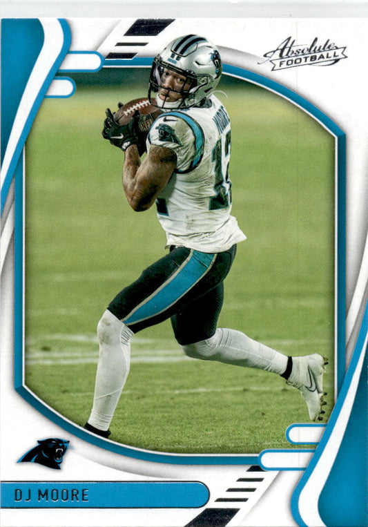 2021 Panini Absolute Retail #41 DJ Moore Carolina Panthers