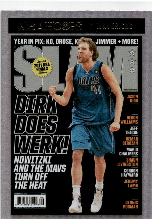 2020 Hoopsi WINTER FOIL Holo  #12 Dirk Nowitzk Dallas Mavericks