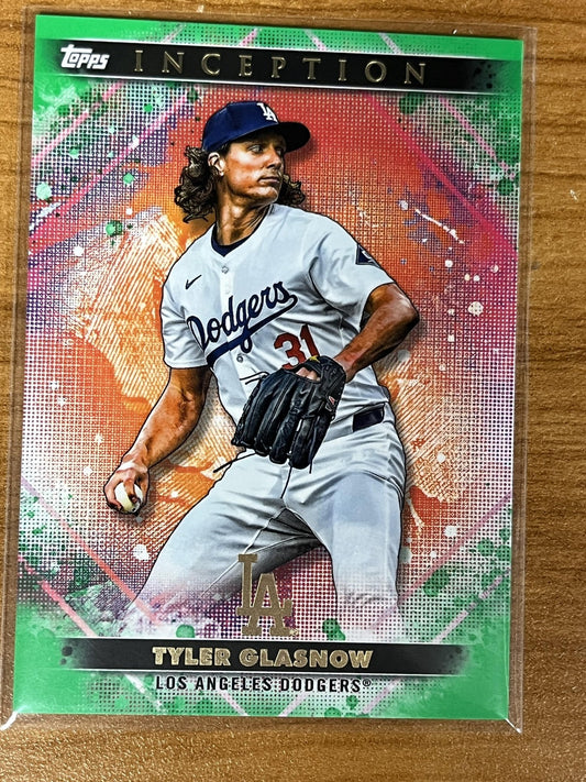 2024 Topps Inception #9 Tyler Glasnow Dodgers
