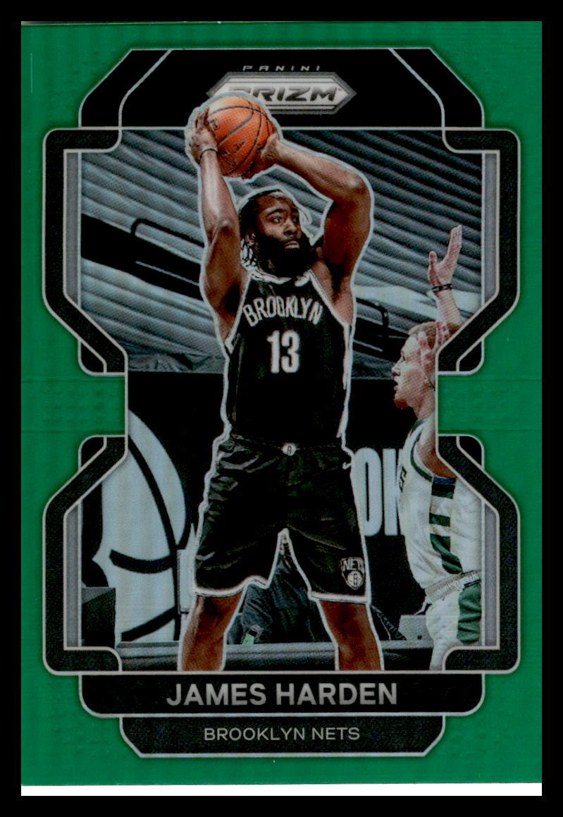 2021 Panini Prizm Green #44 James Harden