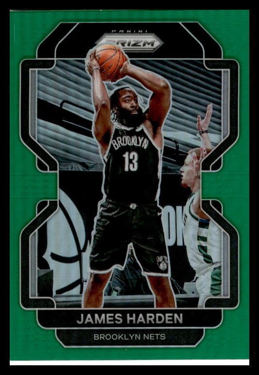 2021 Panini Prizm Green #44 James Harden