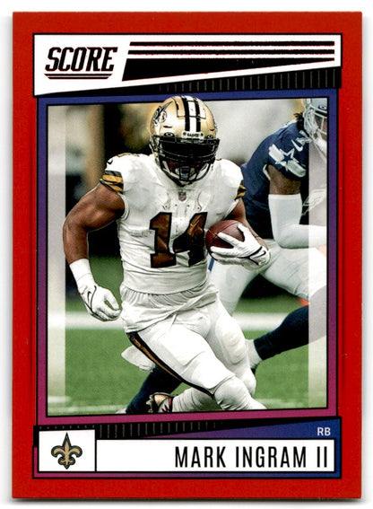 2022 Score Mark Ingram II New Orleans Saints #59