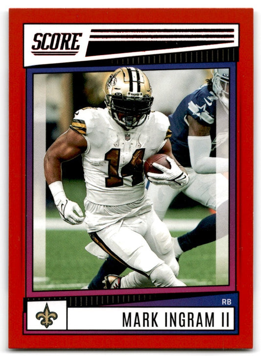 2022 Score Mark Ingram II New Orleans Saints #59