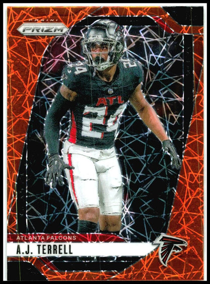 2024 Panini Prizm Lazer #15 A.J. Terrell Atlanta Falcons