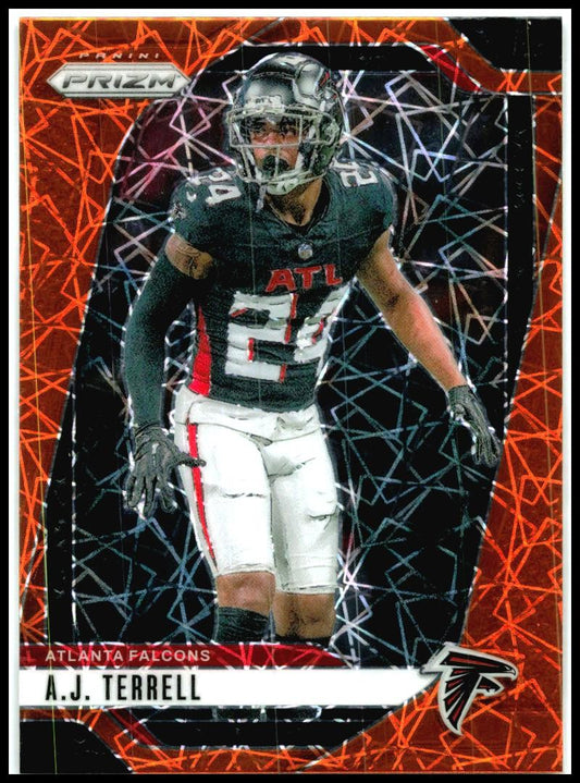 2024 Panini Prizm Lazer #15 A.J. Terrell Atlanta Falcons