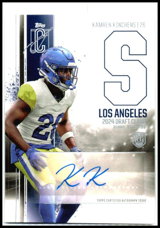 2024 Signature Class Rookie Class Auto Variation #RCA-KKI Kamren Kinchens Auto