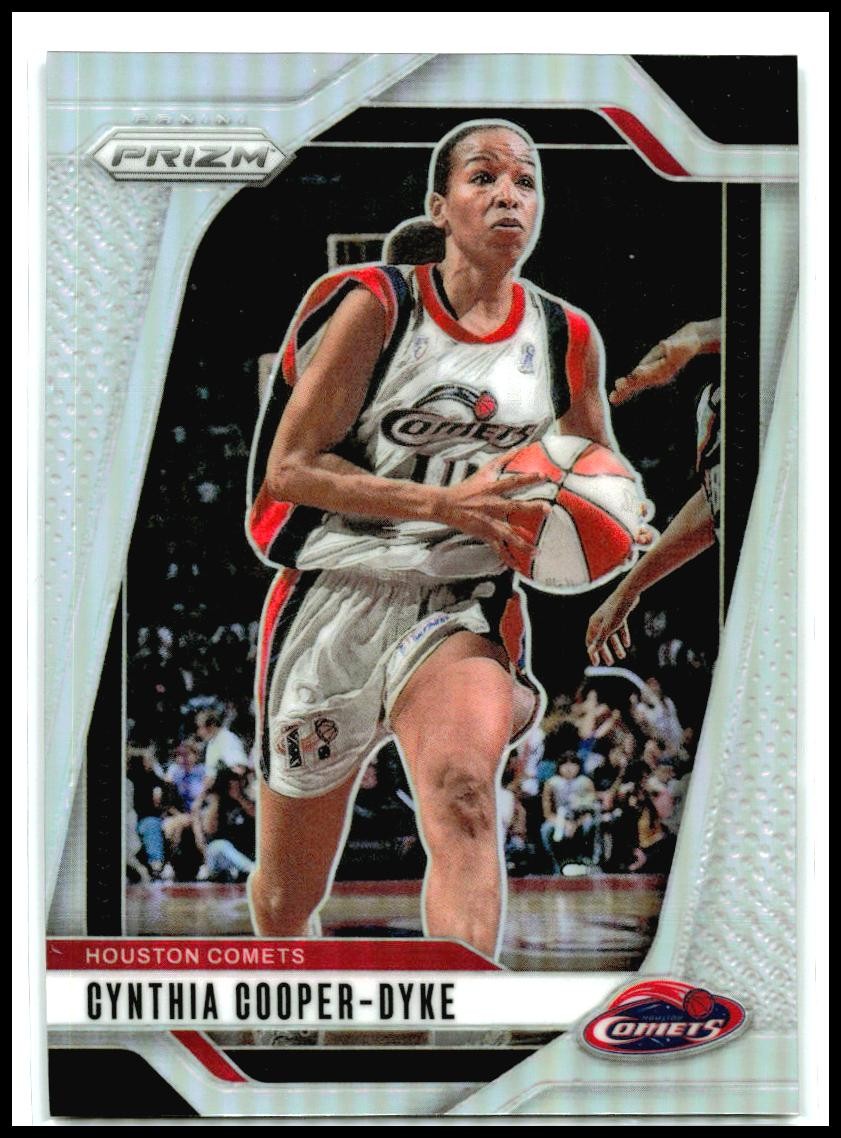 2024 Panini Prizm WNBA Silver Prizms #21 Cynthia Cooper-Dyke Houston Comets