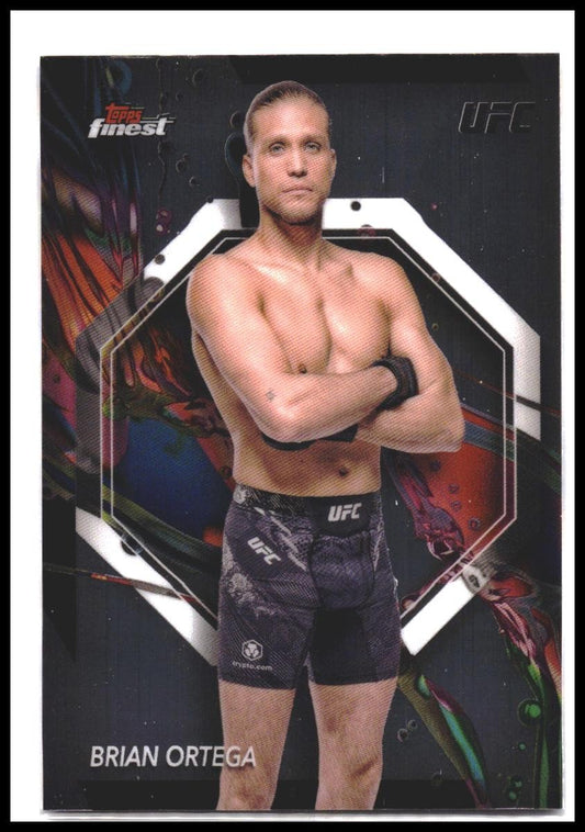 Brian Ortega #44 2024 Topps Finest UFC