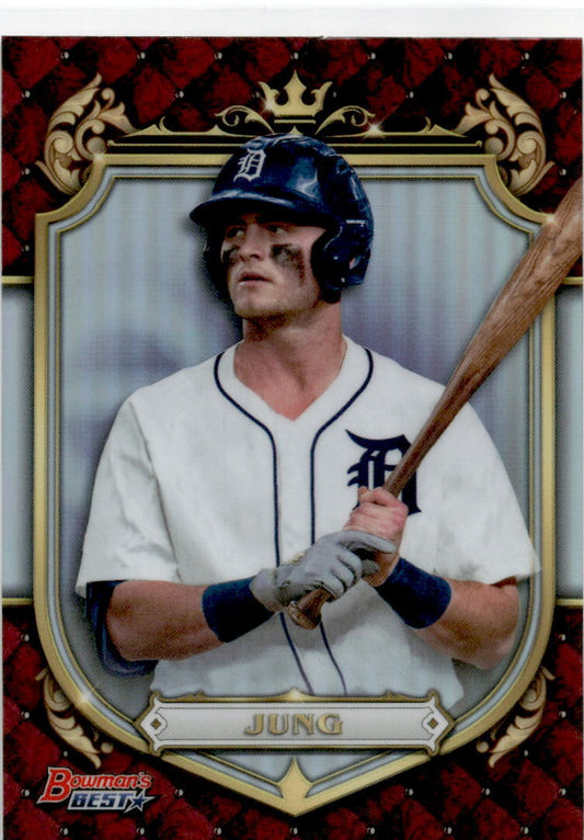 2022 Bowman's Best #PR-11 Jace Jung Detroit Tigers