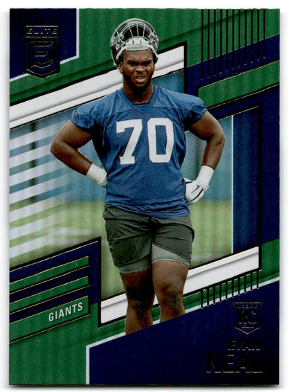 2022 Donruss Elite Evan Neal New York Giants #133