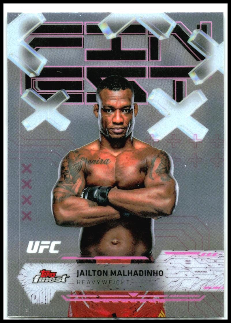 2025 Topps Finest UFC #72 Jailton Malhadinho