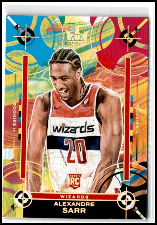 2024-25 Panini Court Kings #162 Alexandre Sarr Washington Wizards