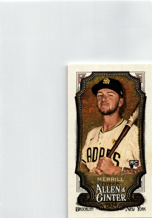 2024 Topps Allen Ginter mini #275 Jackson Merrill Padres