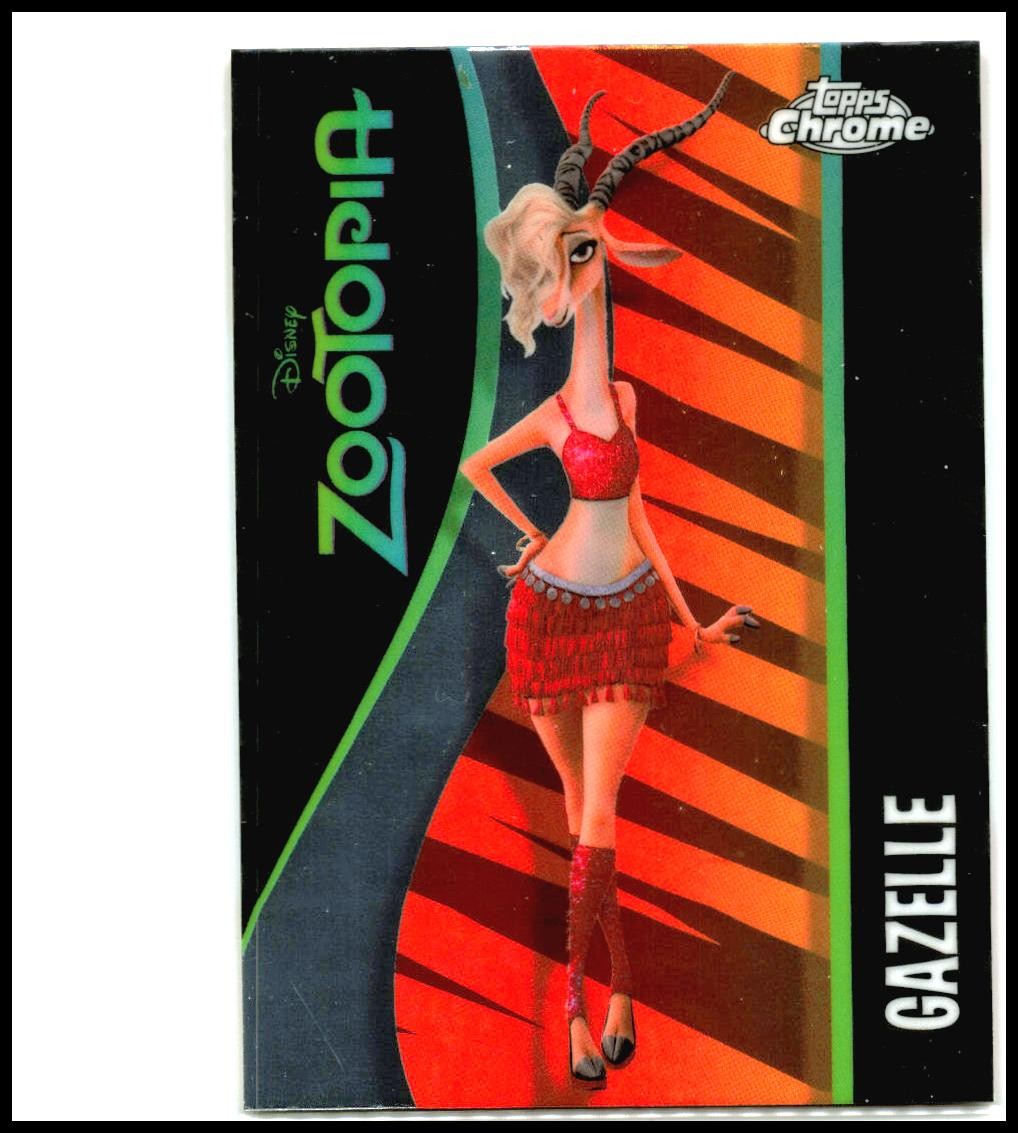 2025 Topps Chrome Disney Zootopia #ZI-8 Gazelle