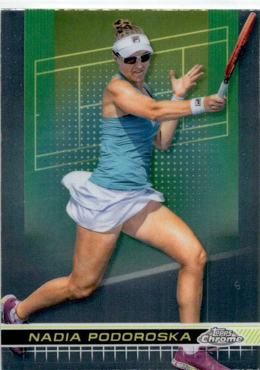 2024 Topps Chrome Tennis #83 Nadia Podoroska