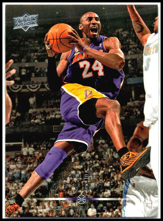 2008-09 Upper Deck #82 Kobe Bryant Los Angeles Lakers